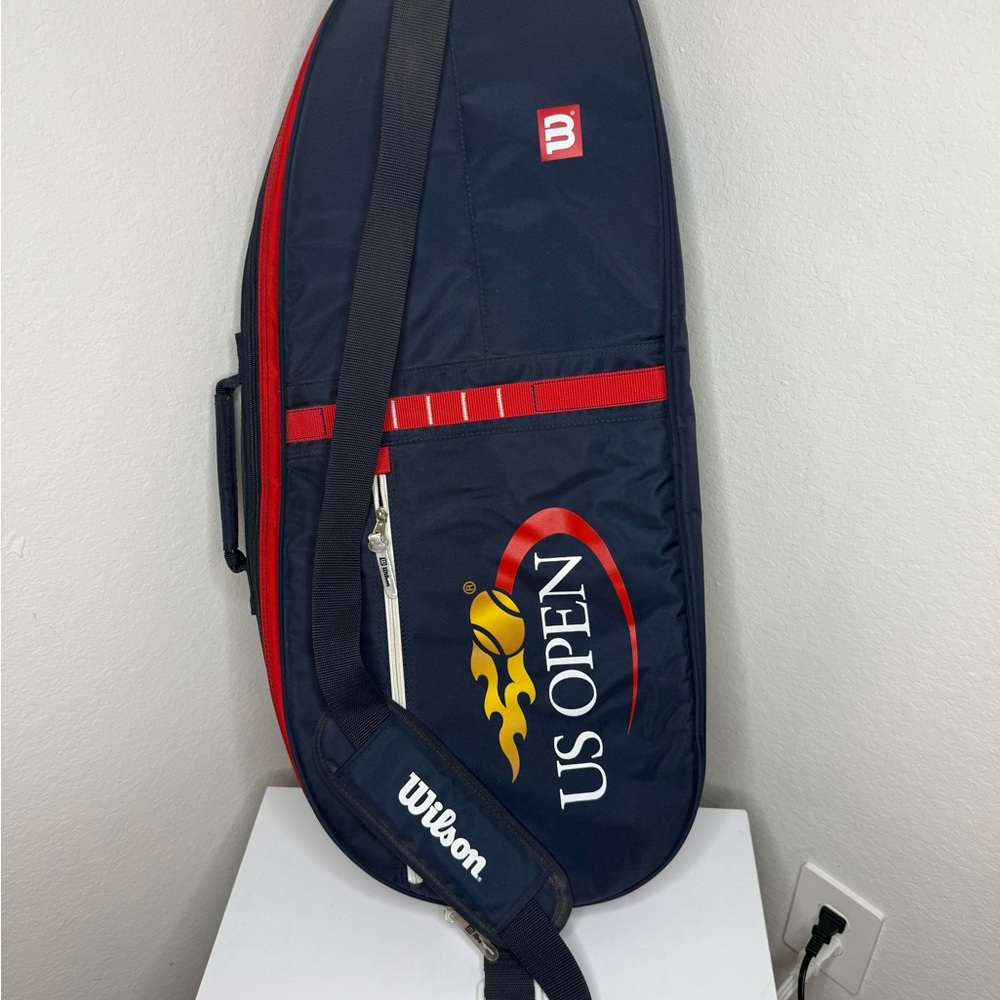 Wilson US Open Blue and Red Duffel Bag
